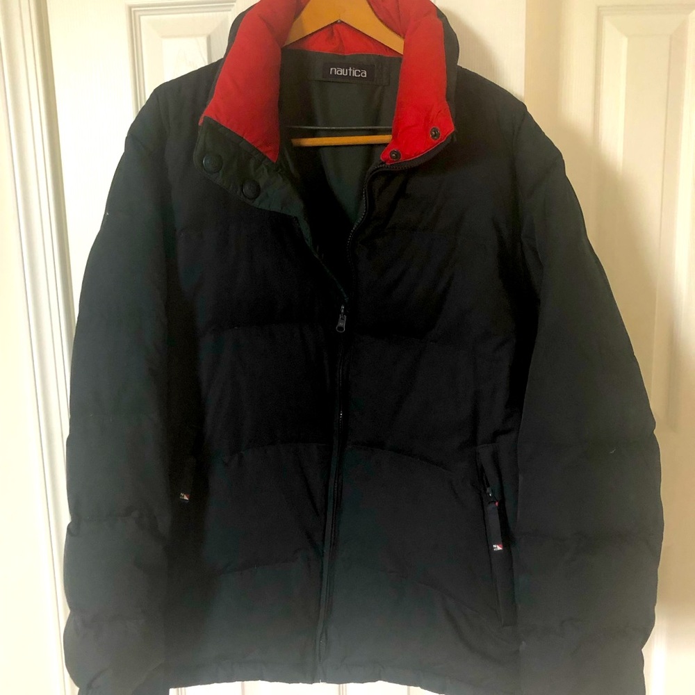 Nautica reverse down jacket